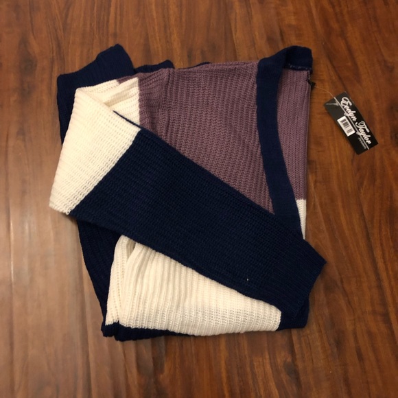 Color Block Cardigan - Picture 4 of 8